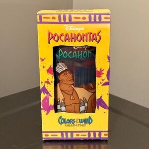 1994 Pocahontas colors of the wind cup - Powhatan and Kocoum cup